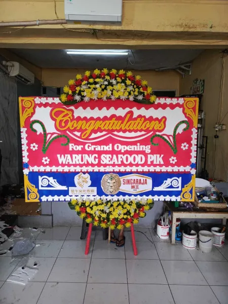 Papan Bunga Ucapan Selamat Rumah Duka Rs Fatmawati