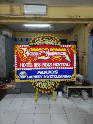 Papan Bunga di Rumah Duka Rs Fatmawati