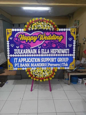 Papan Bunga di Rumah Duka Rs Fatmawati